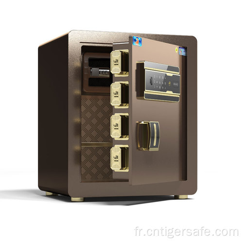 Tiger Safes Classic Series-Brown 45 cm High Electroric Lock